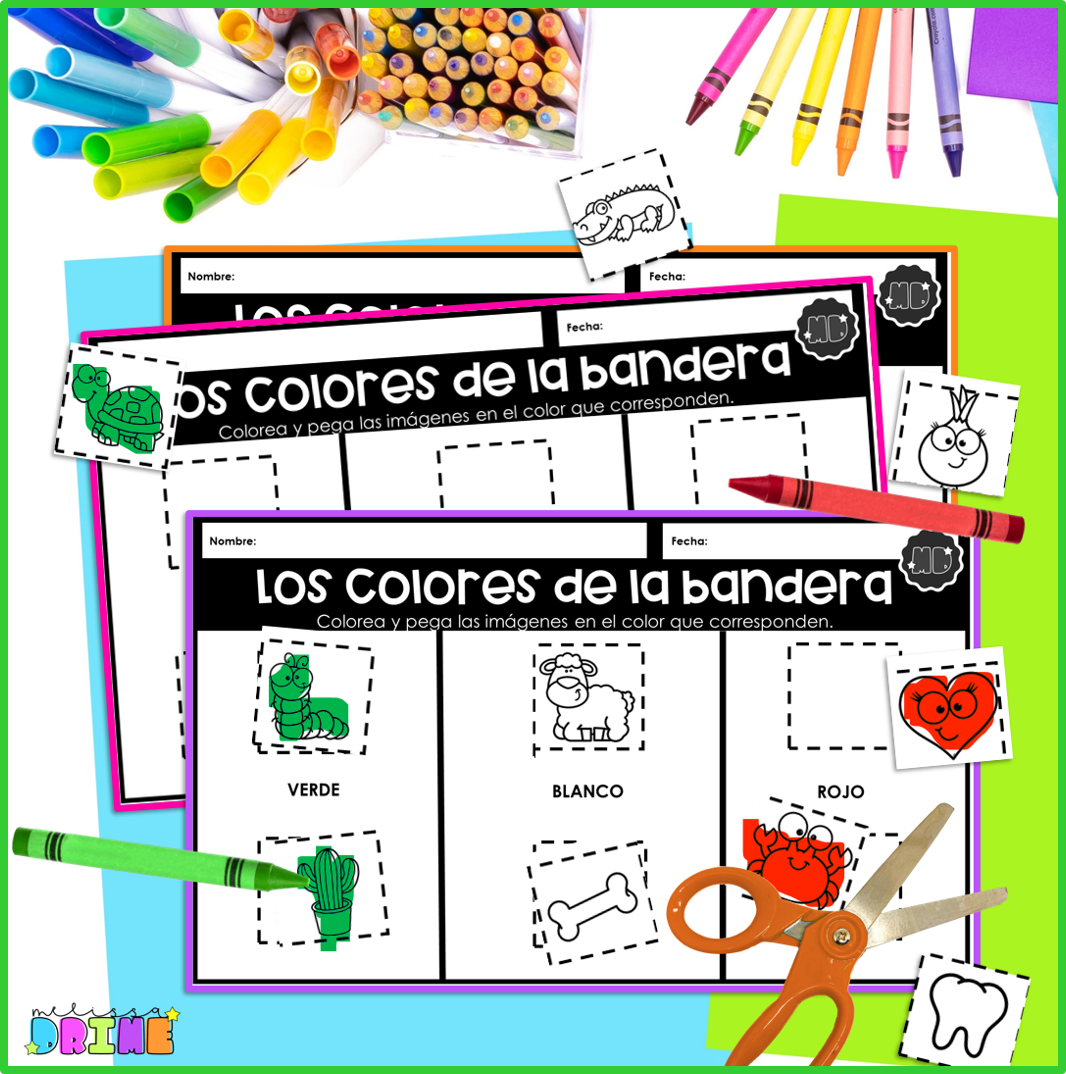 Los colores de la bandera de México