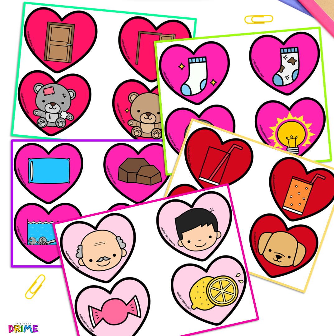 Corazones opuestos | Antónimos