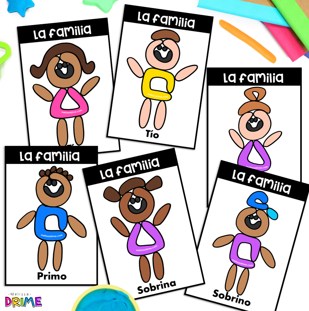 Jugando con plastilina | La familia