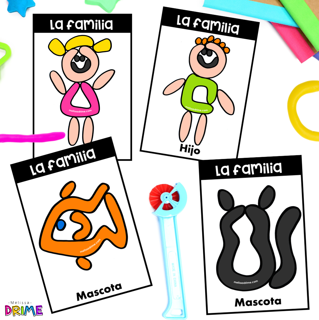 Jugando con plastilina | La familia