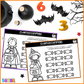 Halloween cuenta y colorea
