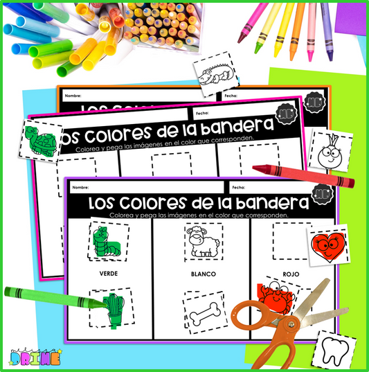 Los colores de la bandera de México